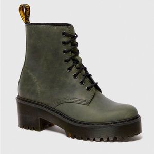 Dr Marten’s Shriver Hi Moldova Leather Heeled Boots